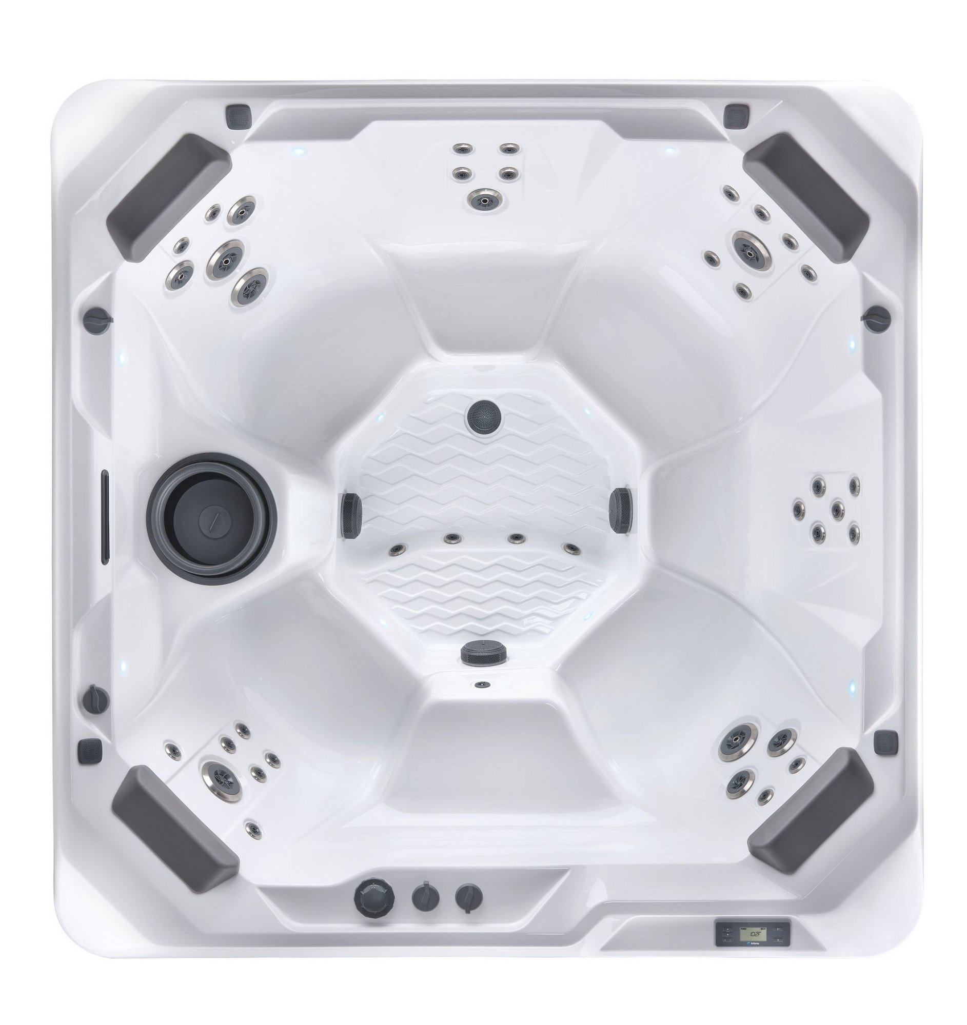 HotSpring-HotSpot-2020-Rhythm-AlpineWhite-Overhead